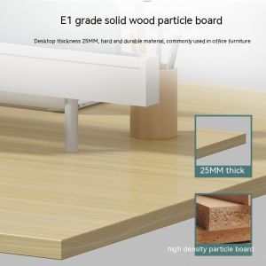 Commercial Furniture Modern Solid Wood Staff Desks and Chairs for Finance