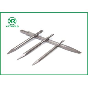 30MM Round Shank Electric Masonry Chisel , Sand Blaster Cold Steel Chisel For