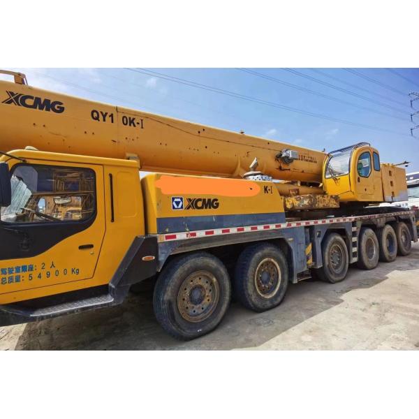 Buy 100T Used Terrian Mobile Crane for Construction Machinery 100ton Used Lifting Equipment at wholesale prices