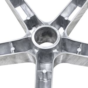 Diameter 700mm Office Chair Metal Base Bright Colour and Customizable Color for