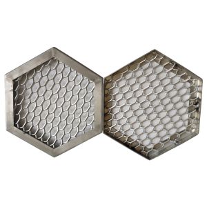 Custom SS Expanded Aluminium Mesh , Metal Grill Wire Mesh Diamond Hole