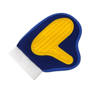 Quality Pet Cleaning Glove Gentle Grooming Mitt For Dogs Cats Hair Removal Massage for sale