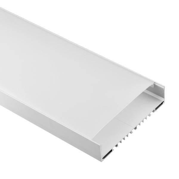 Large Waterproof Suspended LED Profile Aluminum Customized For Supermarket 142