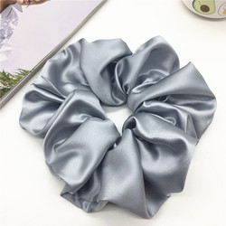 XXL Oversized Hair Scrunchies Elastic Oversize Scrunchies Large Silk Satin 19cm