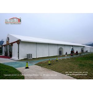 China Simple PVC Marquee Tent With Plain PVC Sidewalls For 300 Guest Gathering on sale