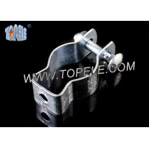 Conduit Steel Hanger Custom Electric Galvanized Pipe Tube With Bolt Nut