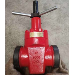 4 inch 5000psi Wellhead Assembly , SPM DEMCO Mud Gate Valves