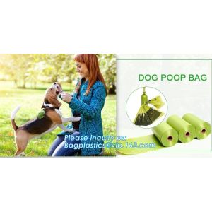 green tie handle scented disposable diaper sacks, Fragrance Box Packed Plastic