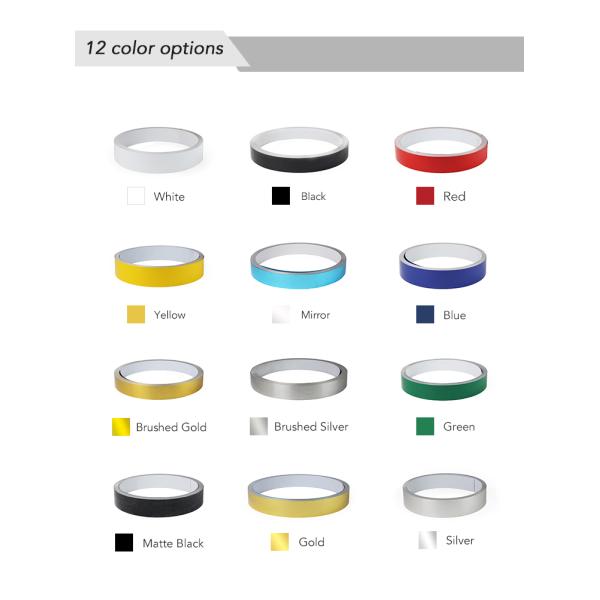 0.5 0.6 0.8 1mm Thickness Aluminum Trim Cap For Channel Letter