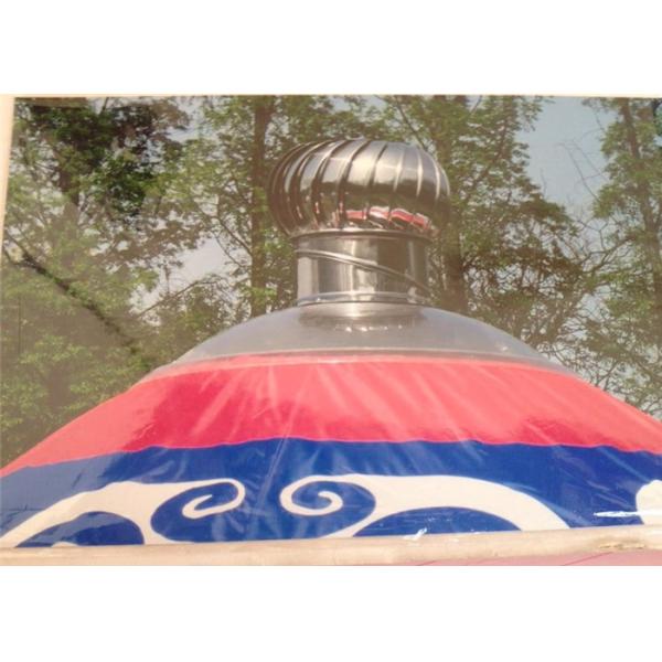Luxury Waterproof Mongolian Yurt Tent Aluminum Frame Structural Heavy Duty