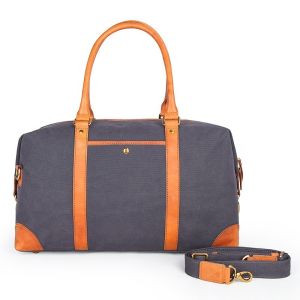 China Vegetable Tanned Canvas Travel Duffel Bags on sale