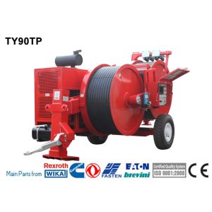 China TY90TP Hydraulic Cable Puller Tensioner For Powerline Construction on sale