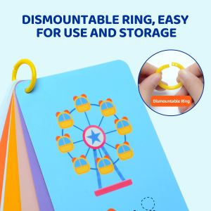 Panda Juniors Math Alphabet Flash Cards With Pen Game