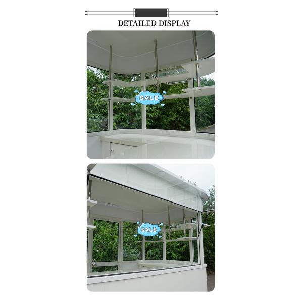 40kms per hr Mobile Food Carts Hot Dog Vending Trailer with Optional Configuration