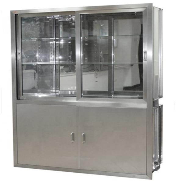 Customized Stainless Steel Medical Cabinet Rust Proof SUS304 Medical Wall