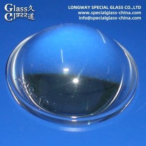 Quality Customized Optical Pyrex Glass Lens Flashlight Glass Lens High Precision for sale