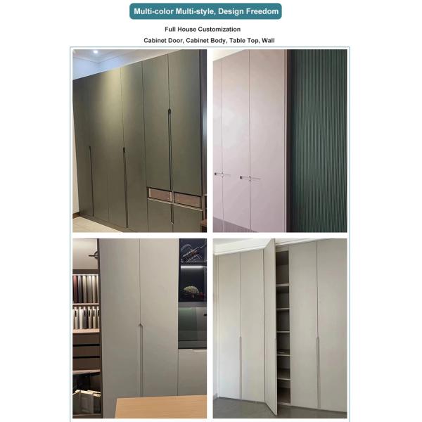 Furniture Wood Fiber MDF Board in Customized Sizes with Electrostatic Powder Spraying