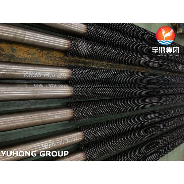ASTM A335 P9 Alloy Steel Seamless Pipe, Studded Fin Tube, For Furcane Tube Application