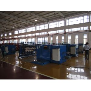 Double Twist Buncher Wire Stranding Machine 5Kgf Magnetic Powder Clutch