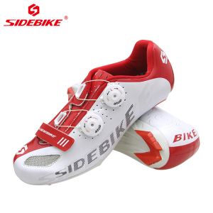 Mesh Indoor Fitness Carbon Fiber Cycling Shoes , Mens Womens SPD Biking Shoes