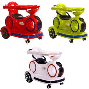 PP Plastic 6V4.5H Battery Wall-e Bumper Toy Car for 1-3 Year Olds' Early