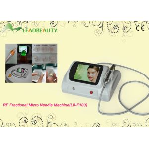 Quality Portable equipment Fractional RF microneedle / micro needle skin tightening machine for sale