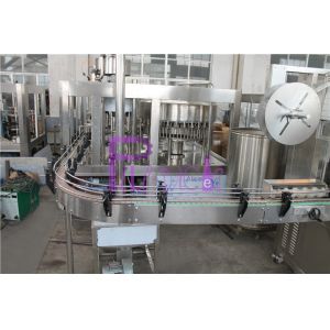 Industrial Automatic Labeling Machine , Beverage Bottle Double Head Sleeve