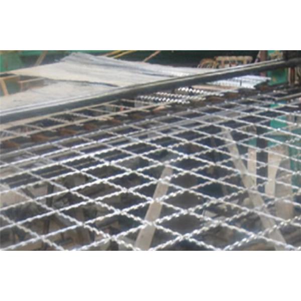 Hot Dip Galvanized Welded Razor Wire 1m-2.5m Diamond Mesh