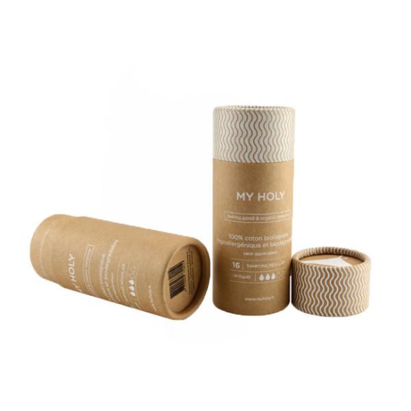 Manufacturer 100% Recycled Custom Kraft Cardboard Paper Tube Packaging Paper