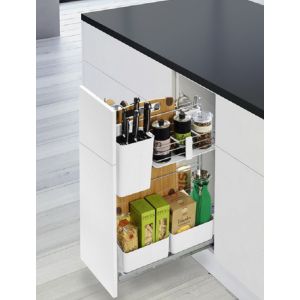 Elegant , Warm, Contemporary , And Customizable Stainless Steel Kitchen