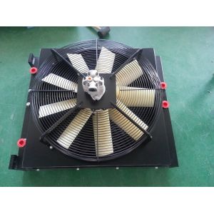 Hydraulic Air Oil Cooler Mobile Air Cooled Heat Exchanger - DC Drive