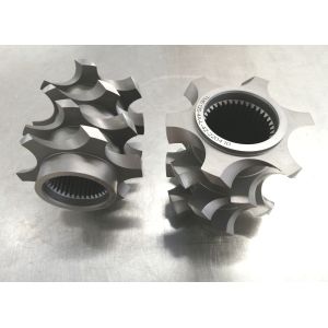 CNC Maching 41CrAlMo7 38CrMoAla Double Screw Extruder Machine Screw Segments