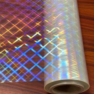 Soft Hardness Transparent Holographic Film For Small Grid Packaging