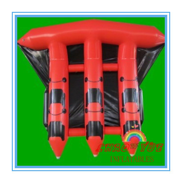 Buy Red 0.9mm PVC Inflatable Boat For Sea , Adult Inflatable Fly Fishing Boats(CY-M2728) at wholesale prices