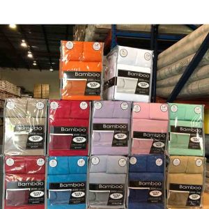 Bamboo 2200 Series 6pcs Brushed Microfiber Bed Sheet Set without Filling for