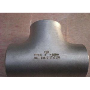 STD TP316L Forged Stainless Steel Tee pipe fitting 3 Way DN15-DN1200