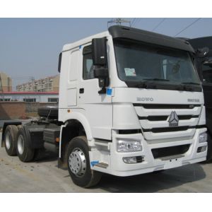 25 Tons White Howo Sinotruk 6x4 Tractor Truck Wd615.47 With High Collision