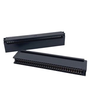 UL2651 28AWG Card Edge Connector 10 - 64 Pin Ribbon Cable Connector 2.54mm Pitch