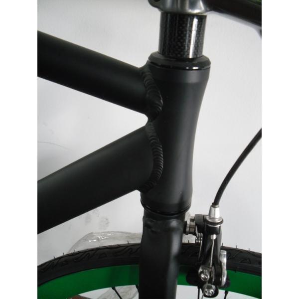 USA CE Track Fixie Bicycle 700C Aluminum Frame OEM Single Speed with Aluminum Alloy Stem