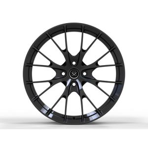 Gloss Black Porsche Cayenne 5x130 19 Monoblock Wheels