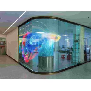 P10 Ultra Thin Transparent LED Screen for Creative Architectural Design Format