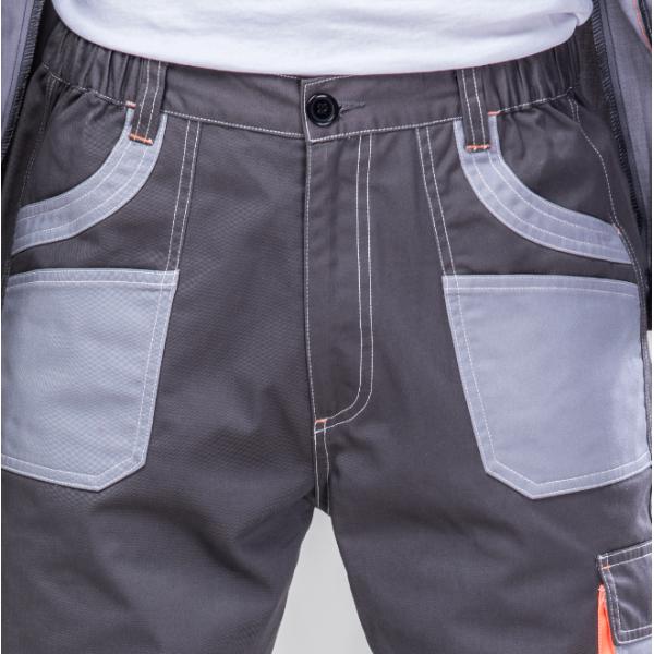 Factory Workers Heavy Duty Work Suit 65% Polyester 35% Cotton Twill Gray