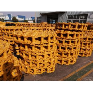 HRC50-HRC56 Undercarriage Track Chain Kobelco Sk200 Excavator Track Link