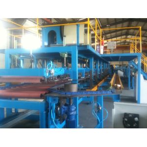 Quality Uncoiler Laminating Z Lock EPS Sandwich Panel Line for sale
