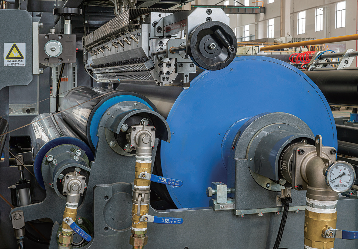 High Speed Single Sided Paper Extrusion Laminating Machine