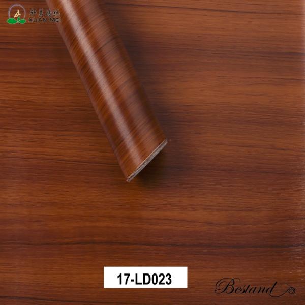 Self Adhesive Wood Grain Vinyl Decorative Film for Furniture Makeover and Enhancement
