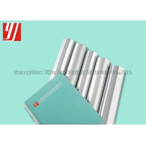 25μM Film Silver Hot Stamping Foil For Greeting Cards Plastic Package Box