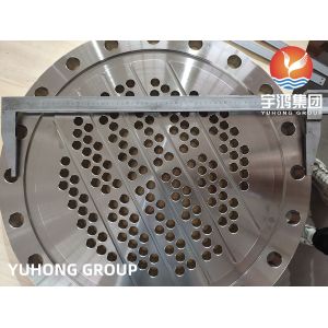 ASTM A182 F316L Stainless Steel Heat Exchanger Tubesheet