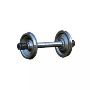 Factory AAR Custom Design Steel Forged Train Railway Wheelset