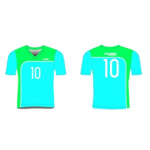 Jersey Top Soccer Teamwear Moisture Wicking 49cm Chest Short Sleeve